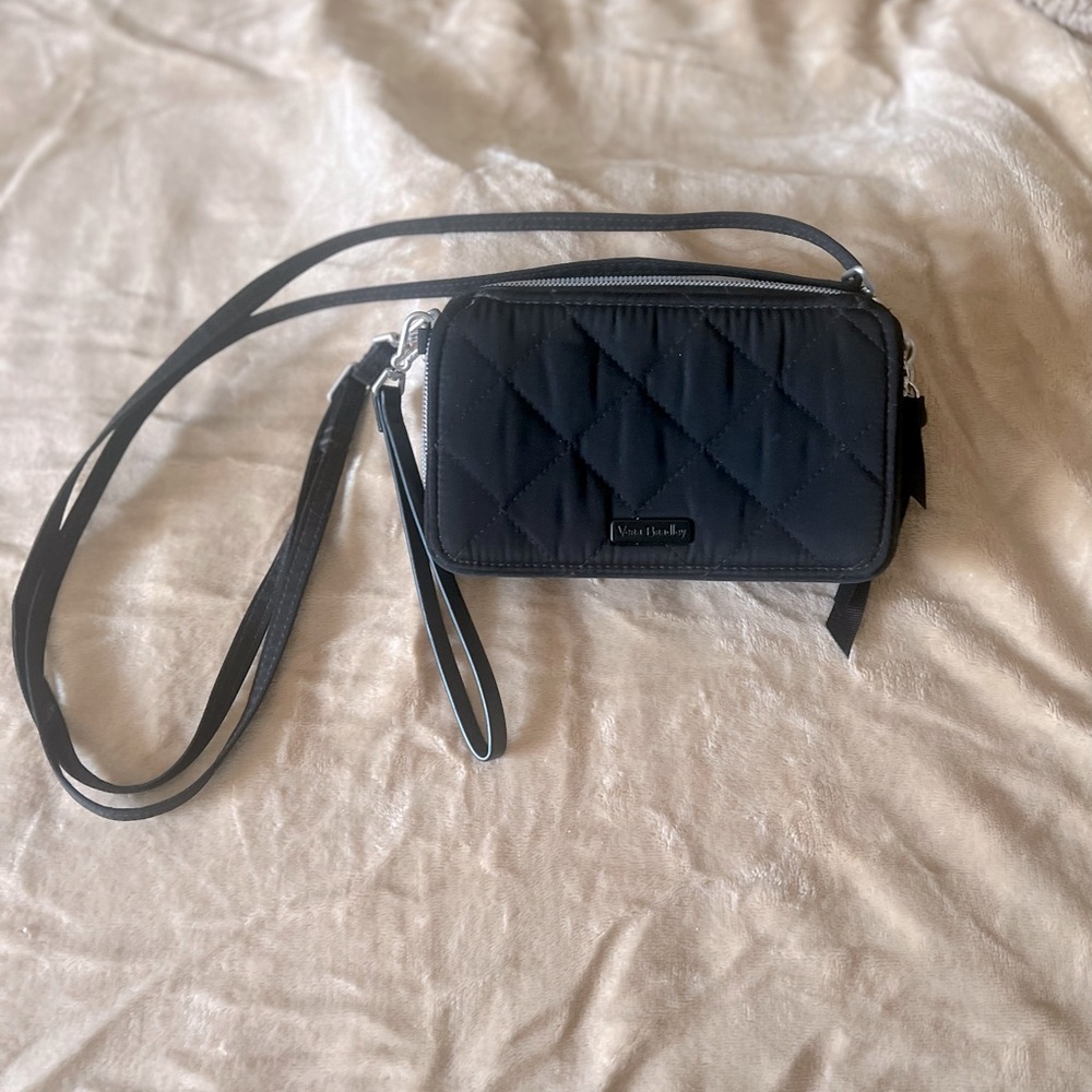 Vera Bradley Performance Twill All in One Crossbody Purse Wallet with RFID
